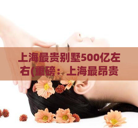 上海最贵别墅500亿左右(重磅：上海最昂贵豪宅爆出500亿惊天价格)