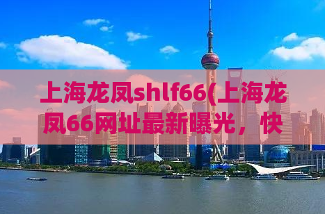 上海龙凤shlf66(上海龙凤66网址最新曝光，快来一探究竟！)