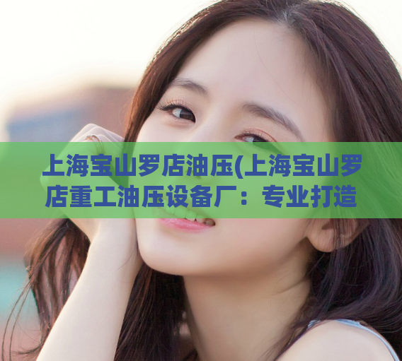 上海宝山罗店油压(上海宝山罗店重工油压设备厂：专业打造高品质油压产品)