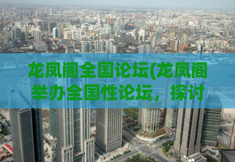 龙凤阁全国论坛(龙凤阁举办全国性论坛，探讨重要议题)