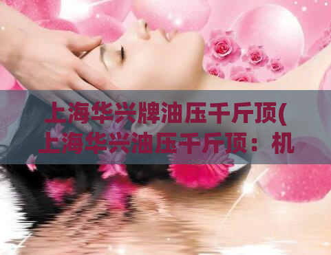 上海华兴牌油压千斤顶(上海华兴油压千斤顶：机械成品厂高性能推荐)