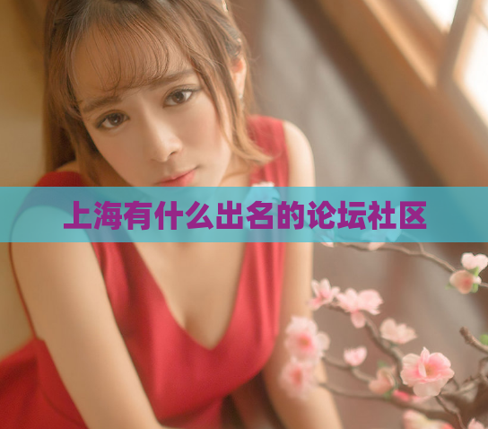 上海有什么出名的论坛社区