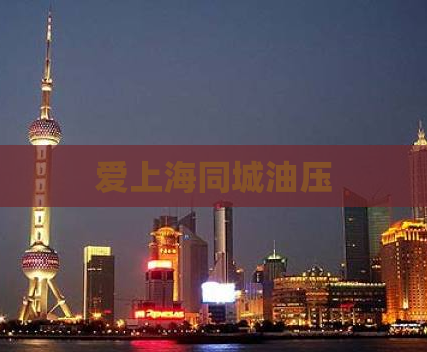 爱上海同城油压